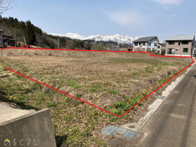 上越売買不動産　姫川原売地３１７３㎡　事業用に