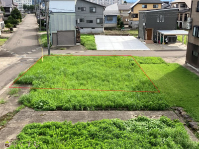 上越売買不動産　高柳１丁目８８坪♪南向き♪整形地
