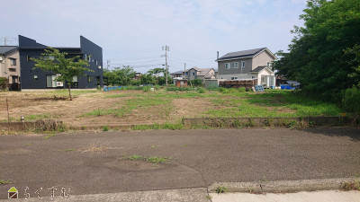 上越売買不動産　土底浜国道沿い売地